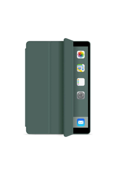 Newface iPad Mini 5 Kılıf Tablet Smart Kılıf - Koyu Yeşil resmi