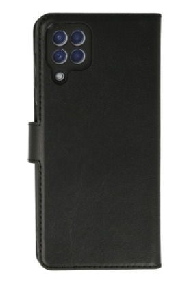 Newface Samsung Galaxy A22 Kılıf Trend S Plus Kapaklı Kılıf - Siyah resmi