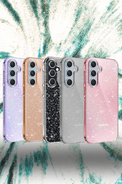 Newface Samsung Galaxy A34 5G Kılıf Glow Kapak - Mor resmi