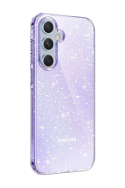 Newface Samsung Galaxy A54 5G Kılıf Glow Kapak - Mor resmi