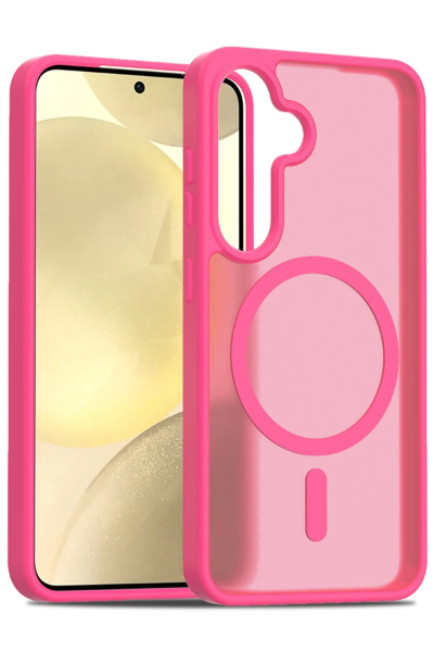 Joko Samsung Galaxy S24 Jota Magsafe Kapak - Rose resmi