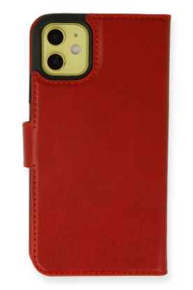 Newface iPhone 13 Mini Kılıf Trend S Plus Kapaklı Kılıf - Kırmızı resmi