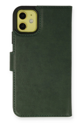 Newface iPhone 13 Mini Kılıf Trend S Plus Kapaklı Kılıf - Yeşil resmi