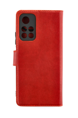 Newface Xiaomi Redmi Note 11T Kılıf Trend S Plus Kapaklı Kılıf - Kırmızı resmi