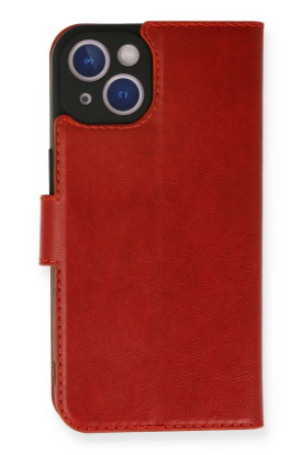 Newface iPhone 14 Kılıf Trend S Plus Kapaklı Kılıf - Kırmızı resmi