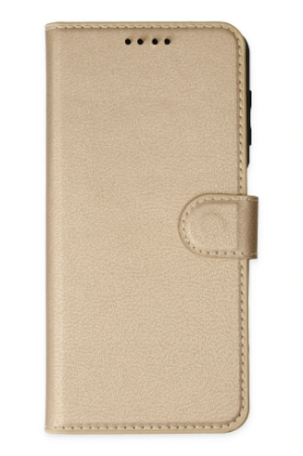 Newface iPhone 14 Pro Kılıf Trend S Plus Kapaklı Kılıf - Gold resmi