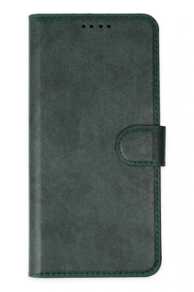 Newface iPhone 14 Pro Kılıf Trend S Plus Kapaklı Kılıf - Yeşil resmi