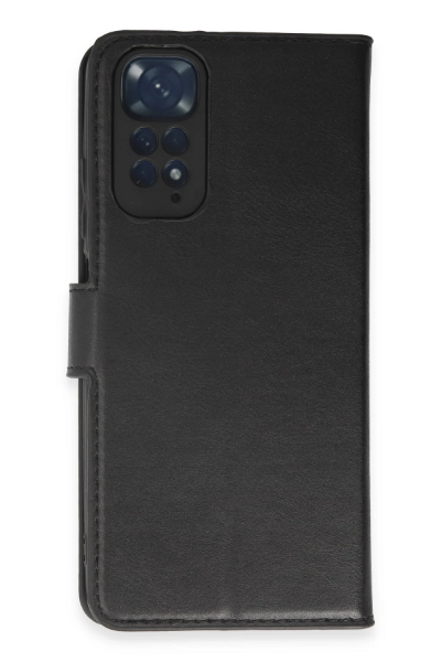 Newface Xiaomi Redmi Note 11 Pro Kılıf Trend S Plus Kapaklı Kılıf - Siyah resmi