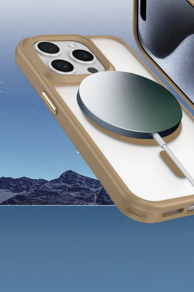 Newface iPhone 16 Pro Max Kılıf Enka Magsafe Silikon Kılıf - Siyah resmi