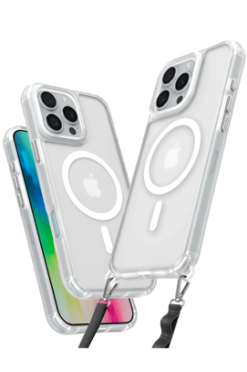 Newface iPhone 16 Pro Max Kılıf Enka Magsafe Silikon Kılıf - Şeffaf resmi