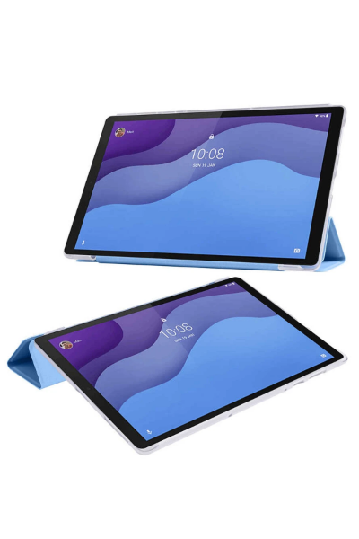 Newface Lenovo M10 HD X306F Kılıf Tablet Smart Kılıf - Lacivert resmi