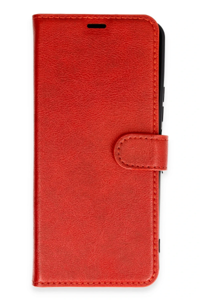 Newface Xiaomi Redmi 13 4G Kılıf Trend S Plus Kapaklı Kılıf - Kırmızı resmi