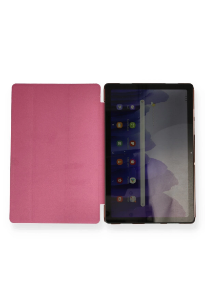 Newface Samsung Galaxy T870 Tab S7 11 Kılıf Tablet Smart Kılıf - Pembe resmi