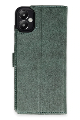 Newface Samsung Galaxy A05 Kılıf Trend S Plus Kapaklı Kılıf - Yeşil resmi