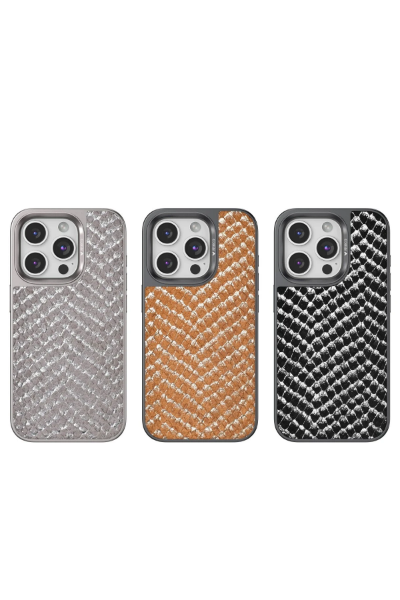 Venco iPhone 15 Viper Kapak - Titan Gri resmi