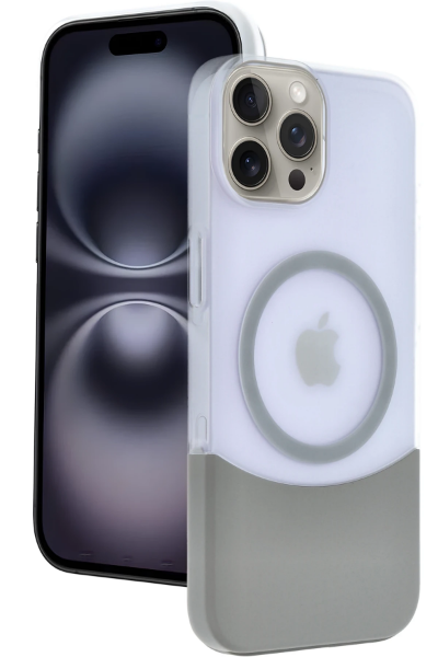 Joko Apple iPhone 15 Pro Max Velar Magsafe Kapak - Natural Grey resmi