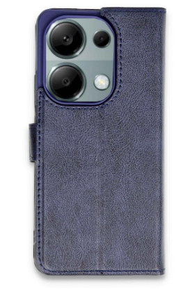 Newface Xiaomi Redmi Note 13 Pro 4G Kılıf Trend S Plus Kapaklı Kılıf - Lacivert resmi