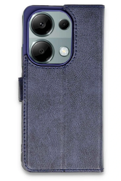 Newface Xiaomi Redmi Note 13 Pro 4G Kılıf Trend S Plus Kapaklı Kılıf - Lacivert resmi