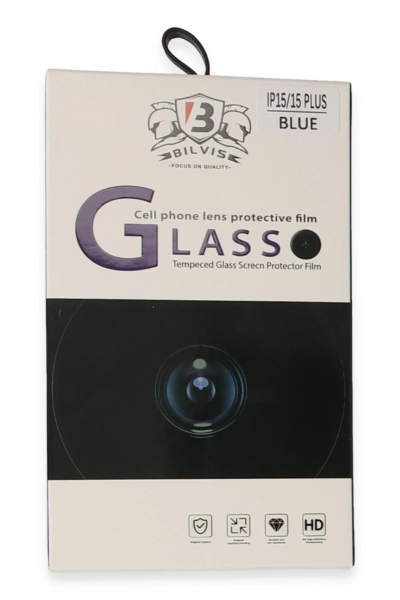 Newface iPhone 15 Bilvis Titan Kamera Lens - Sierra Blue resmi