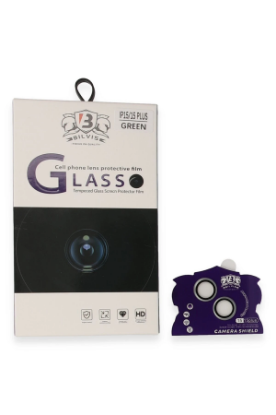 Newface iPhone 15 Bilvis Titan Kamera Lens - Yeşil resmi