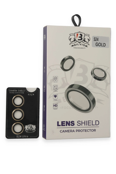 Newface Samsung Galaxy S24 Bilvis Titan Kamera Lens - Gold resmi