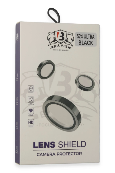 Newface Samsung Galaxy S24 Ultra Bilvis Titan Kamera Lens - Siyah resmi