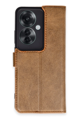 Newface Oppo Reno 11F Kılıf Trend S Plus Kapaklı Kılıf - Taba resmi