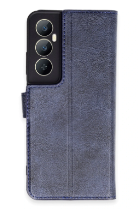 Newface Realme C65 Kılıf Trend S Plus Kapaklı Kılıf - Lacivert resmi