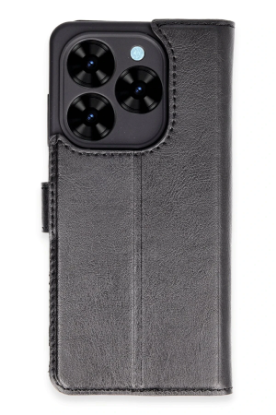Newface Tecno Spark Go 2024 Kılıf Trend S Plus Kapaklı Kılıf - Siyah resmi