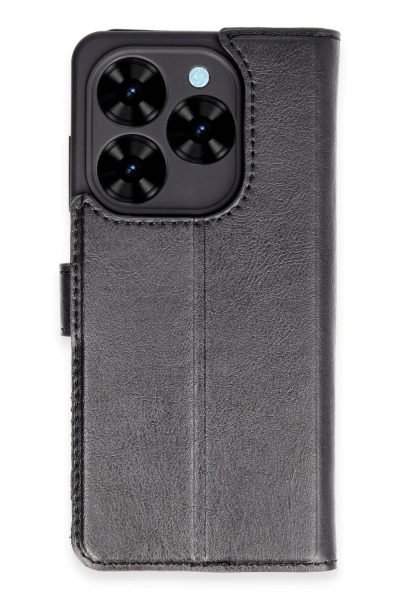 Newface Tecno Spark Go 2024 Kılıf Trend S Plus Kapaklı Kılıf - Siyah resmi