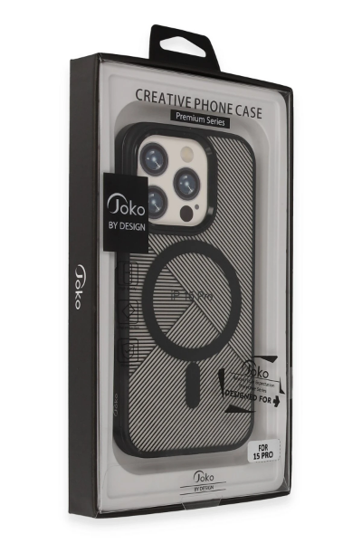 Joko iPhone 14 Pro Max Vito Magsafe Kapak - Lacivert resmi