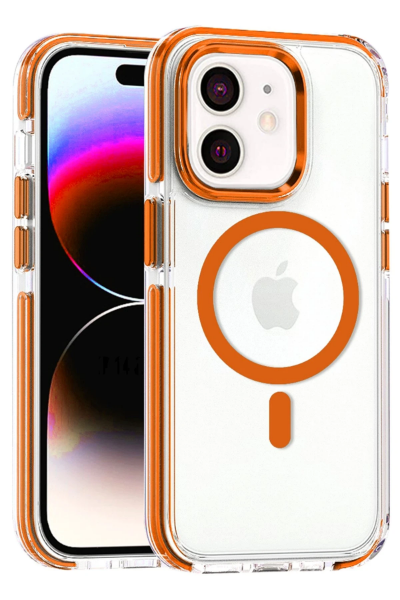 Joko iPhone 11 Bella Magsafe Kapak - Turuncu resmi