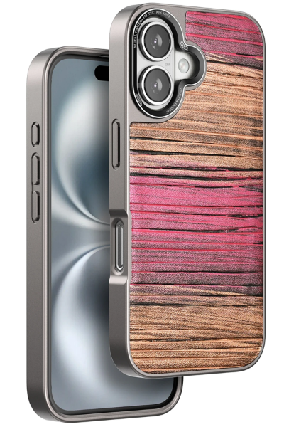Venco iPhone 16 Wave Kapak - Pembe resmi