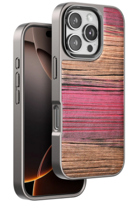Venco iPhone 16 Pro Max Wave Kapak - Pembe resmi