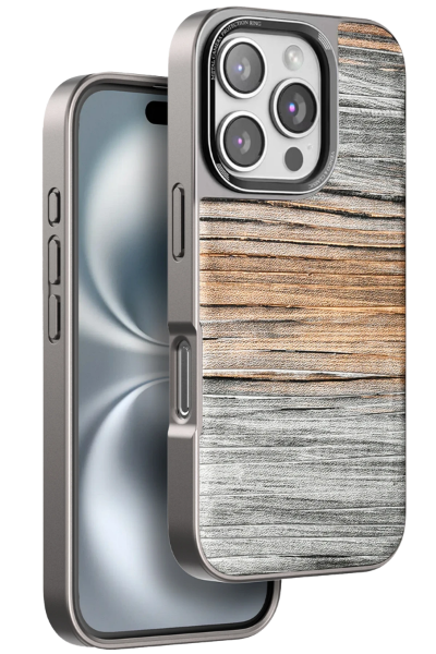 Venco iPhone 16 Pro Max Wave Kapak - Sarı resmi