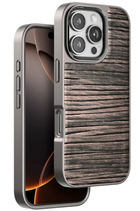 Venco iPhone 16 Pro Max Wave Kapak - Kahverengi resmi