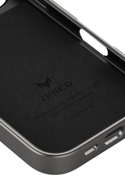Venco iPhone 16 Pro Max Brand Kapak - Gümüş resmi