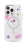 Newface iPhone 14 Pro Flower Magsafe Kapak - Mor resmi