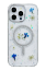 Newface iPhone 14 Pro Max Flower Magsafe Kapak - Krem resmi