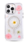 Newface iPhone 14 Pro Max Flower Magsafe Kapak - Pembe resmi