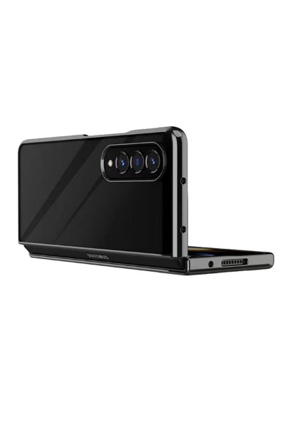 Newface Samsung Galaxy Z Fold 4 Kılıf Fold Element Kapak - Siyah resmi