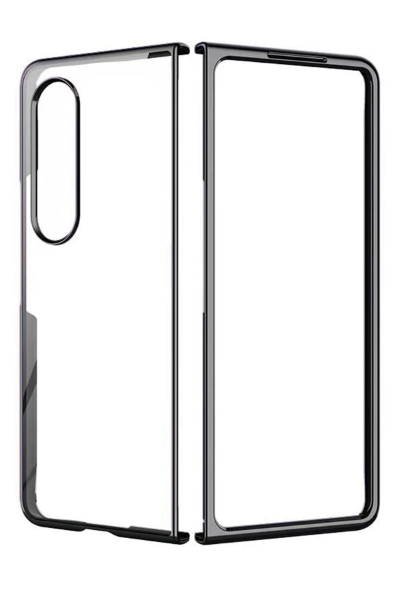 Newface Samsung Galaxy Z Fold 4 Kılıf Fold Element Kapak - Siyah resmi