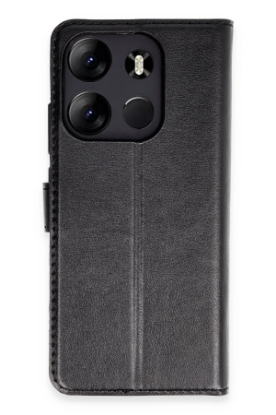 Newface Tecno Spark Go 2023 Kılıf Trend S Plus Kapaklı Kılıf - Siyah resmi