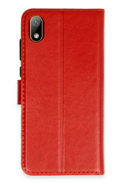 Newface Huawei Y5 2019 Kılıf Trend S Plus Kapaklı Kılıf - Kırmızı resmi