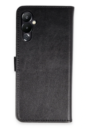 Newface Tecno Pova 4 Kılıf Trend S Plus Kapaklı Kılıf - Siyah resmi