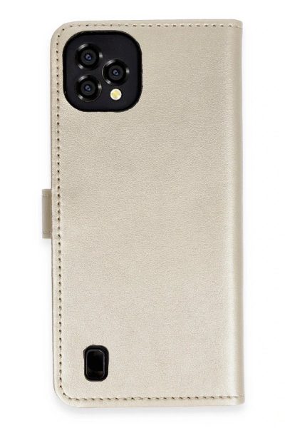 Newface Reeder P13 Blue Plus 2022 Kılıf Trend S Plus Kapaklı Kılıf - Gold resmi