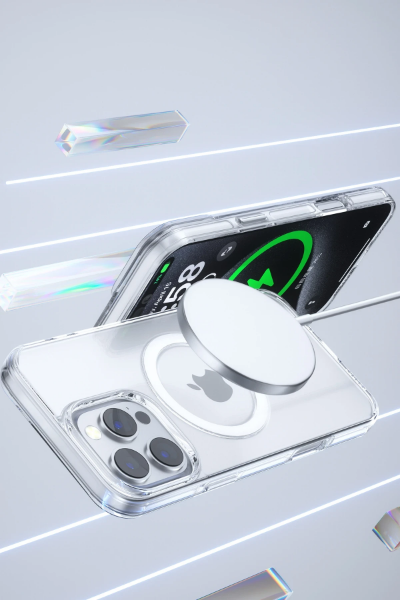 Joko iPhone 16 Pro Gleam PC Sert Magsafe Kılıf - Kahverengi resmi