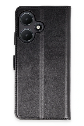 Newface İnfinix Hot 30i Kılıf Trend S Plus Kapaklı Kılıf - Siyah resmi