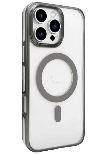 Joko iPhone 16 Pro Max Gleam PC Sert Magsafe Kılıf - Titan Gri resmi