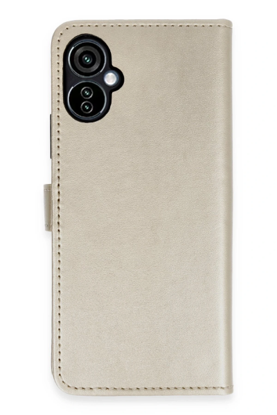 Newface Tecno Camon 19 Neo Kılıf Trend S Plus Kapaklı Kılıf - Gold resmi